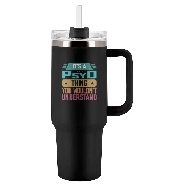 Discover PsyD Graduate Funny Psychology Doctor Tumblers 40 Oz With Handle