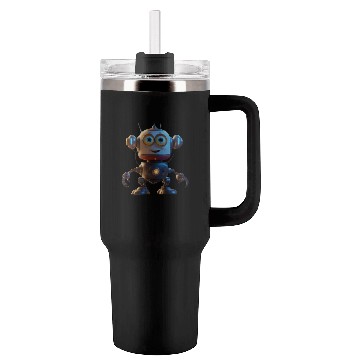 Discover Am a robot 2.0 Tumblers 40 Oz With Handle