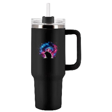 Discover Cool Hedgehog Galaxy Space Art Tumblers 40 Oz With Handle