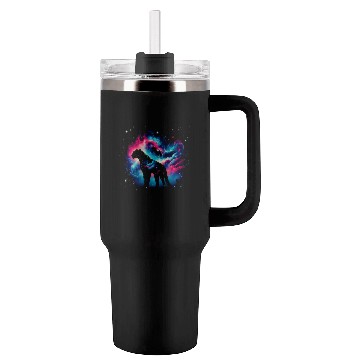 Discover Cool Leopard Galaxy Space Art Tumblers 40 Oz With Handle