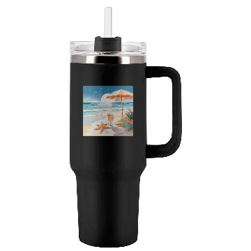 Discover Tropical Cocktail Party Tumblers 40 Oz With Handle