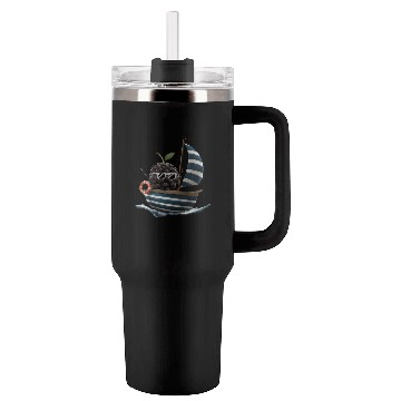 Discover Fruit Boating Blackberries Tumblers 40 Oz With Handle