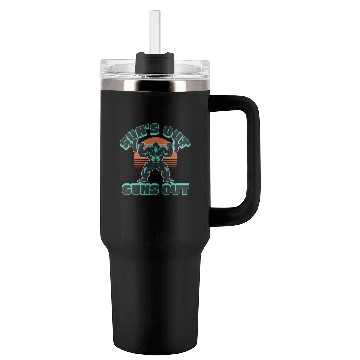 Discover Suns Out Guns Out Beach Summer Funny Gym Workout Tumblers 40 Oz With Handle