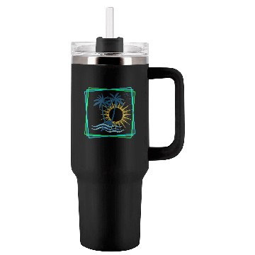 Discover Beach Friends Party: Sun, Fun, and Good Times. Tumblers 40 Oz With Handle
