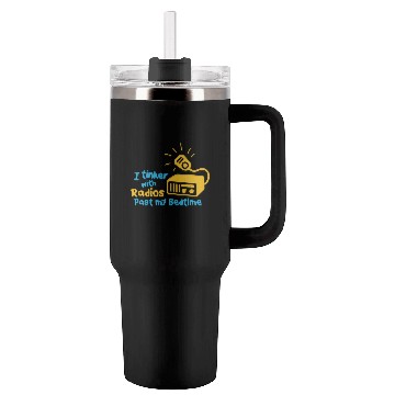 Discover Amateur Radio Operator - Funny Ham Radio Saying Tumblers 40 Oz With Handle