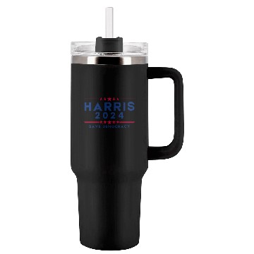 Discover Harris For President 2024 Save democracy Tumblers 40 Oz With Handle