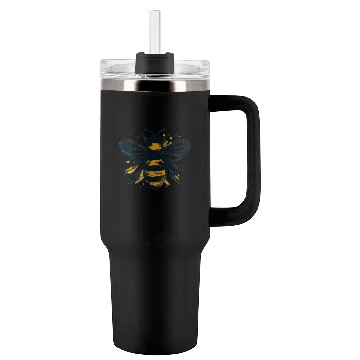 Discover Honey Bee Insect Art 1 Tumblers 40 Oz With Handle