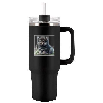 Discover Cute baby animals Tumblers 40 Oz With Handle