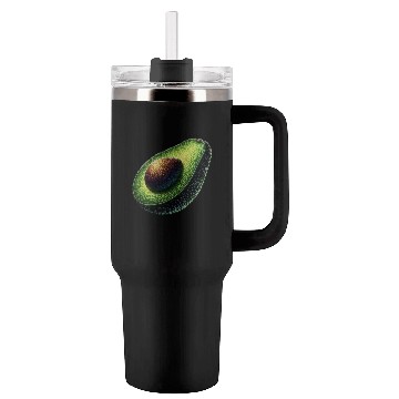 Discover Avocado food art vegan design 6 Tumblers 40 Oz With Handle