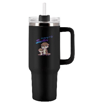 Discover Soon I'll Be A Big Brother, Sweet Otter Brother Tumblers 40 Oz With Handle