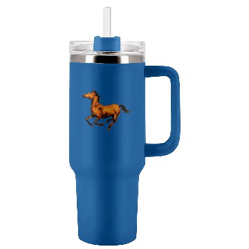 Discover Running Horse Tumblers 40 oz With Handle