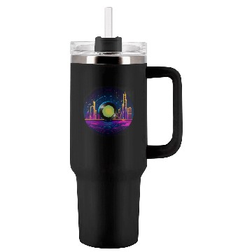 Discover Vinyl City Spinning Tumblers 40 Oz With Handle