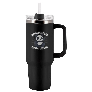 Discover Pawsitively Panda-Tastic Panda Bear Friend Lover Tumblers 40 Oz With Handle