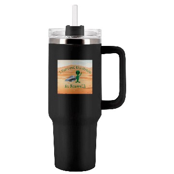 Discover I Survived the Crash at Roswell in Desert Tumblers 40 Oz With Handle