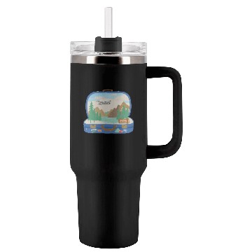 Discover Wanderlust Spirit - Embrace the Journey Tumblers 40 Oz With Handle