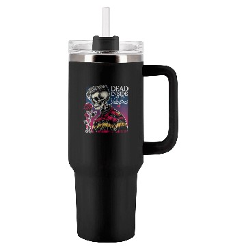 Discover Dead Inside But It s Valentines Funny Tumblers 40 Oz With Handle