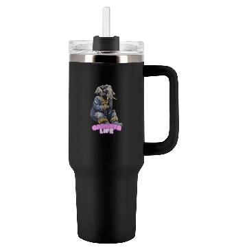 Discover Gangsta Life Elephant Tumblers 40 Oz With Handle