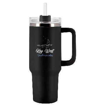 Discover FLORIDA KEYS SEA ADVENTURES IN KEY-WEST Keys Tumblers 40 Oz With Handle