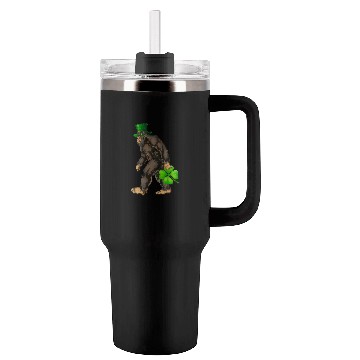 Discover Vintage St Patricks Day Bigfoot Sasquatch Irish Tumblers 40 Oz With Handle