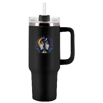 Discover Zodiac Card Gemini Tumblers 40 Oz With Handle