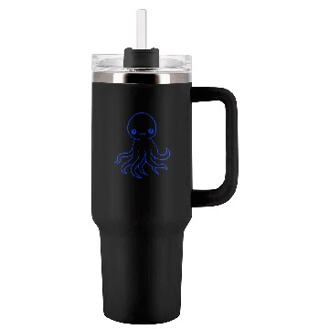 Discover Octopus squid tentacle cephalopod cute sweet comic Tumblers 40 Oz With Handle