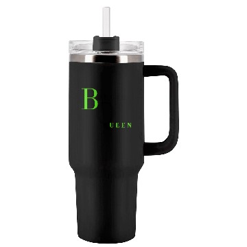 Discover Bougie Queen Lime&Black Tumblers 40 Oz With Handle