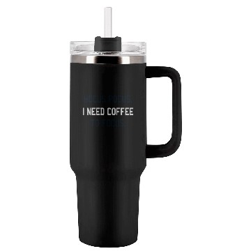 Discover Hocus Pocus I Need Coffee To Focus Coffee Lover Tumblers 40 Oz With Handle