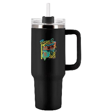 Discover Born 2 Ride - freestyle Bike 90s Retro Design Tumblers 40 Oz With Handle