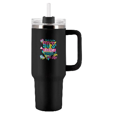 Discover Back To The 90s Retro Nostalgia 90s Kid Tumblers 40 Oz With Handle