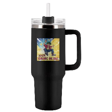 Discover Lemon Bolt No Sleep. Just Zaps Tumblers 40 Oz With Handle