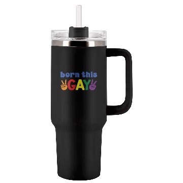 Discover Gay Pride Born This ggay Tumblers 40 Oz With Handle