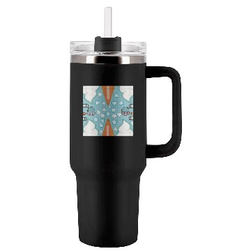 Discover Frosted Fantasy Tumblers 40 Oz With Handle