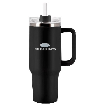 Discover No Bad Days – Positive Vibes Only Tumblers 40 Oz With Handle