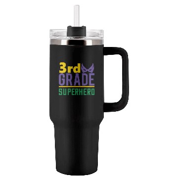 Discover 3rd Grade Superhero Tumblers 40 Oz With Handle