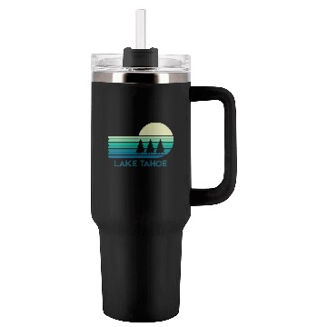 Discover Lake Tahoe California Tumblers 40 Oz With Handle