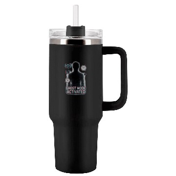 Discover Ghost Mode Activated  Tumblers 40 Oz With Handle