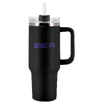 Discover ZE:A Logo Purple Tumblers 40 Oz With Handle