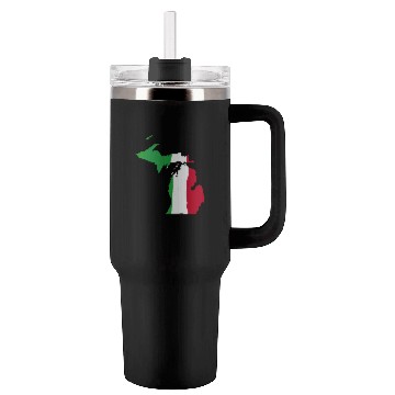 Discover Michigan Italian Italy Flag Pride Tumblers 40 Oz With Handle