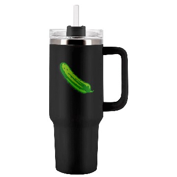 Discover It's a giant pickle Tumblers 40 Oz With Handle