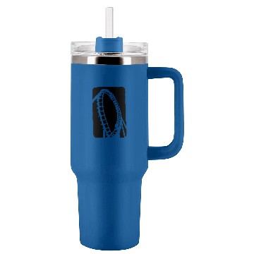 Discover Roller Coaster Tumblers 40 oz With Handle