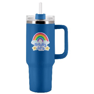 Discover Like Totally 80s rainbow Tumblers 40 oz With Handle