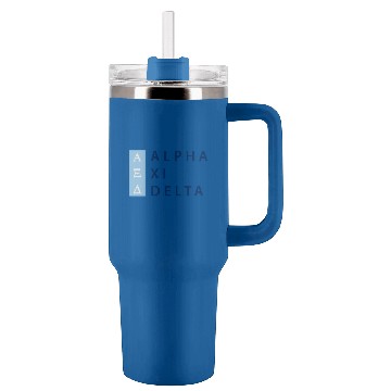 Discover Alpha Xi Delta Stacked Tumblers 40 oz With Handle
