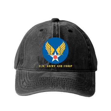 Discover US Army Air Corp Washed Denim Baseball Caps