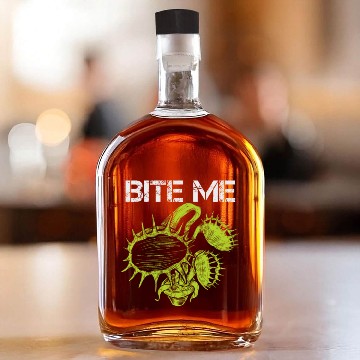 Discover Carnivorous Plant Venus Fly Trap Lover Bite Me Whiskey Bottles