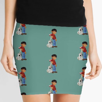 Discover Disney Pixar Coco | Miguel | Playing Guitar Women's Mini Skirts