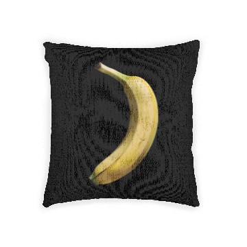 Discover Banana Realistic Woven Pillows