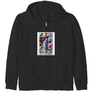 Discover Will Byers Eras Tour Zip Hoodies