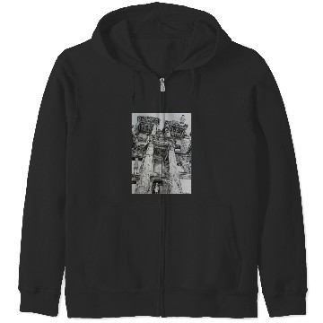 Discover Bobs Burgers in Ruins Zip Hoodies