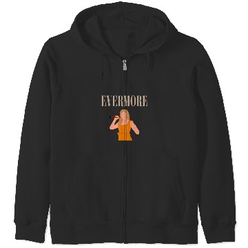 Discover taylorswift evermore eras tour art Zip Hoodies