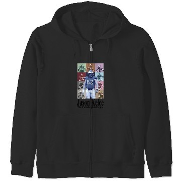 Discover Kelce Eras Tour Zip Hoodies
